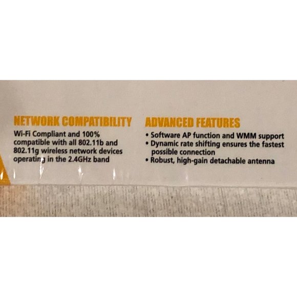 GIGABYTE Technology AirCruiser G PCI Adapter 2.4 GHz - 802.11 b/g - 54Mbps NEW - Picture 4 of 4